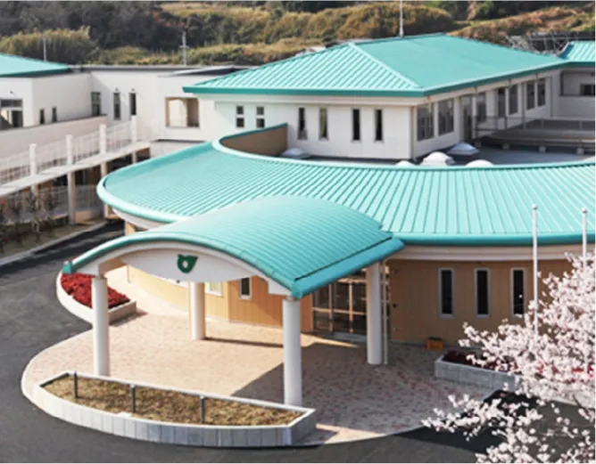 五色精光園の外観
