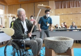 餅つき大会