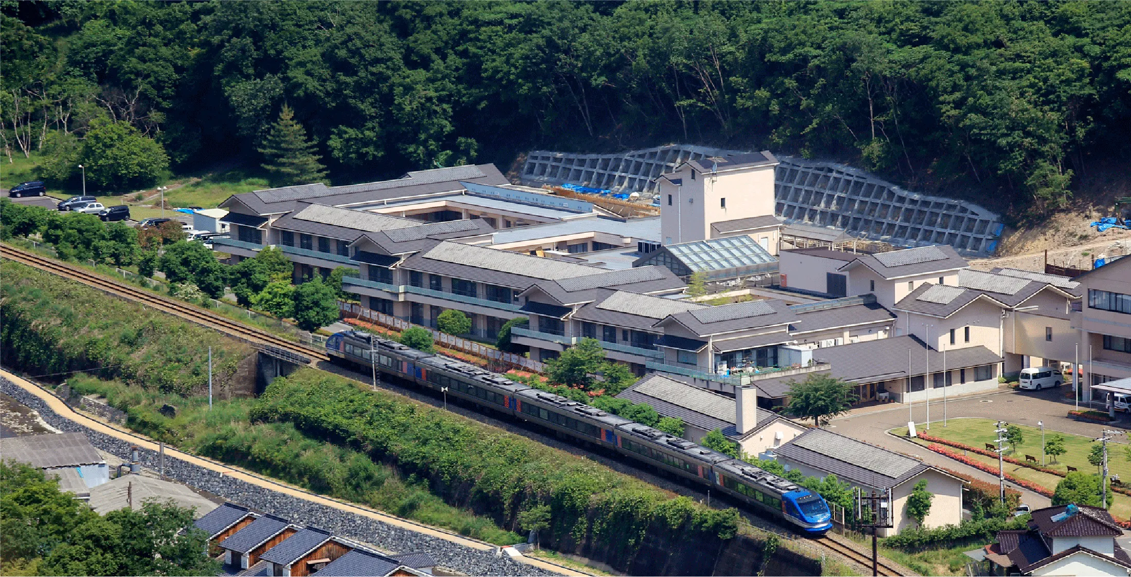 朝陽ケ丘荘の外観