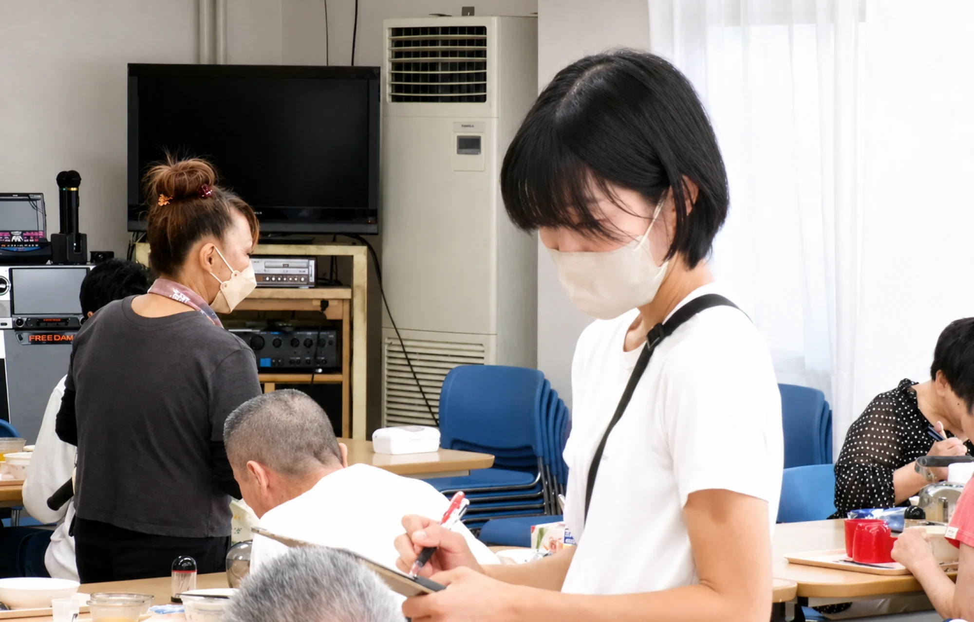障害者支援施設 小野起生園 管理栄養士の仕事風景