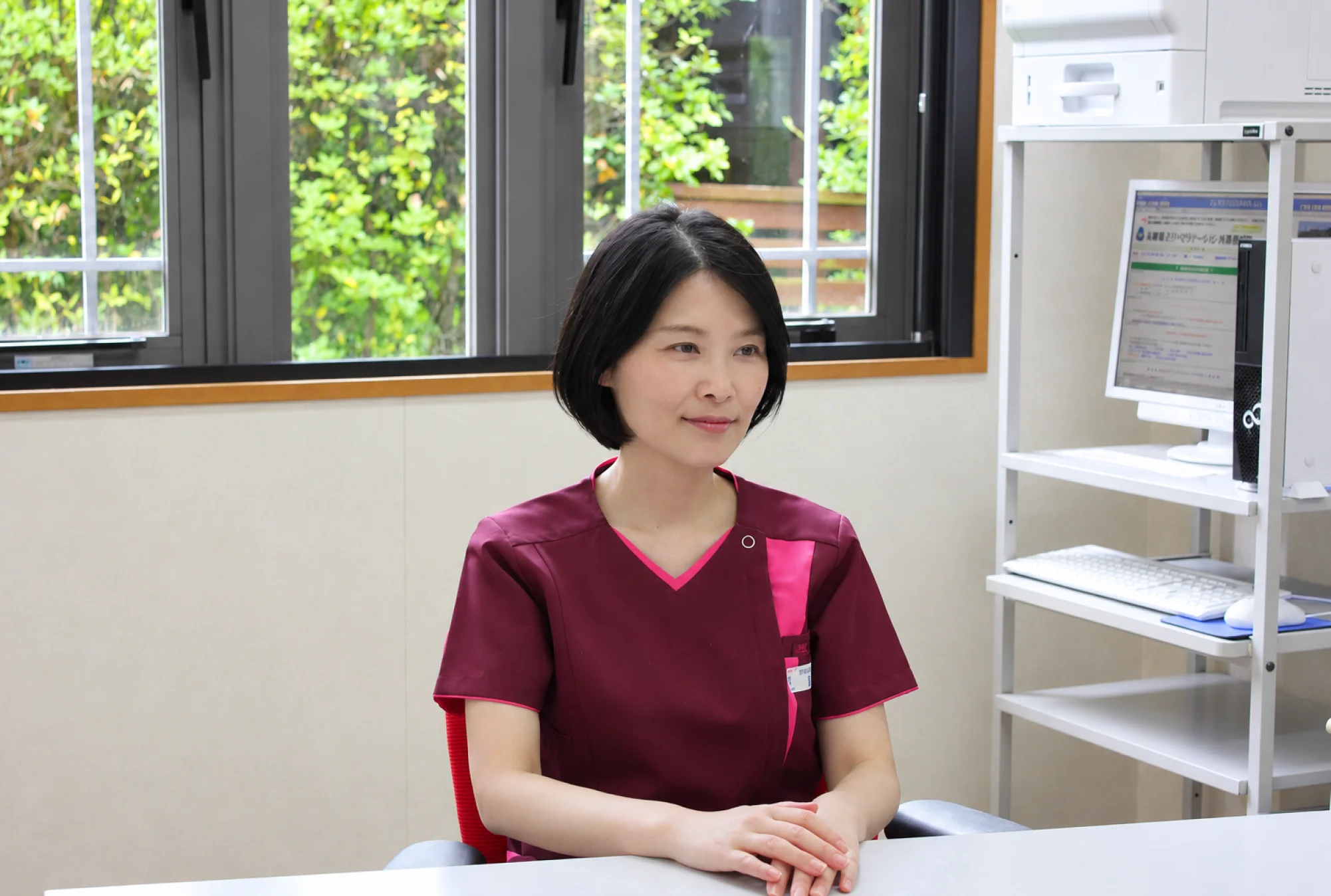 兵庫県立リハビリテーション西播磨病院 言語聴覚士の仕事風景