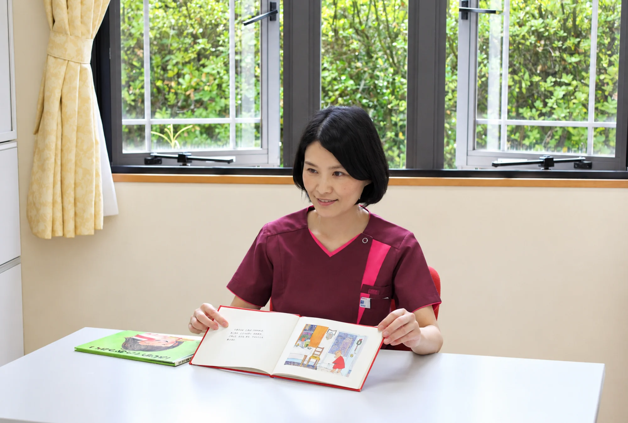 兵庫県立リハビリテーション西播磨病院 言語聴覚士の仕事風景