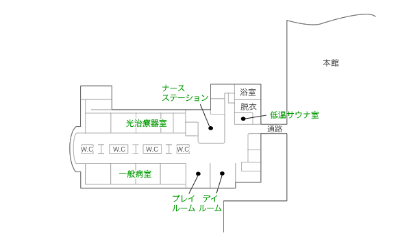 新館3F フロア図