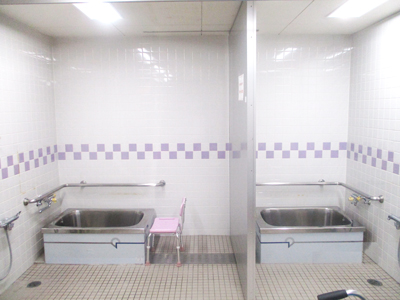生活評価コーナー 浴槽の写真