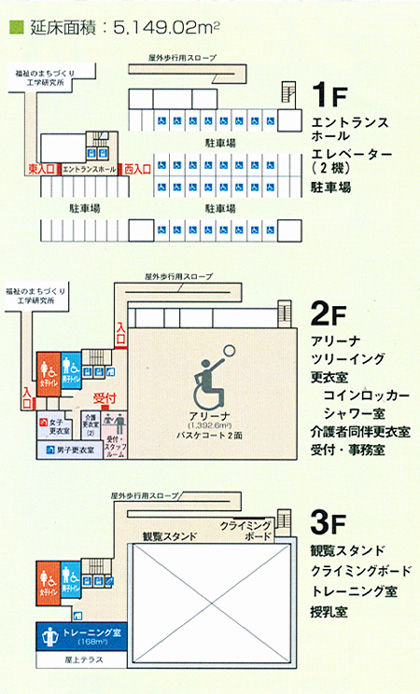 当館の見取図