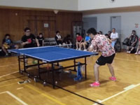 障害者アスリートマルチサポート事業卓球競技練習会の様子