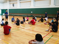 障害者アスリートマルチサポート事業陸上競技練習会の様子
