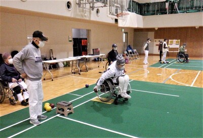 東京パラリンピック・ワールドマスターズゲームズ関西開催記念スポーツ交流大会の様子