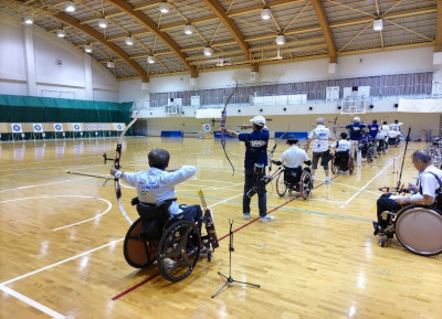 一般スポーツ団体との交流事業の様子