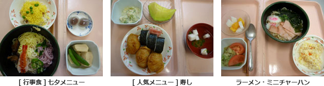 画像 | 入院中の食事一例