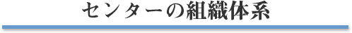 センターの組織体系