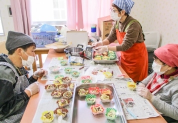 調理実習(おやつ作り)