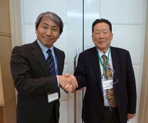 兵庫県リハビリテーシヨン協議会会長と前会長